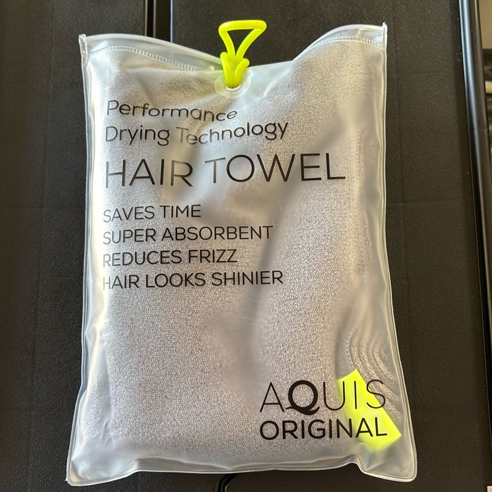 Aquis Gray Hair Towel